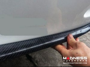 Mercedes-Benz W205 Rear Bumper Splitter - Carbon Fiber